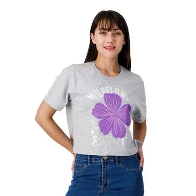 Playera Mxstaza Mujer Diseño Flor Silvestre