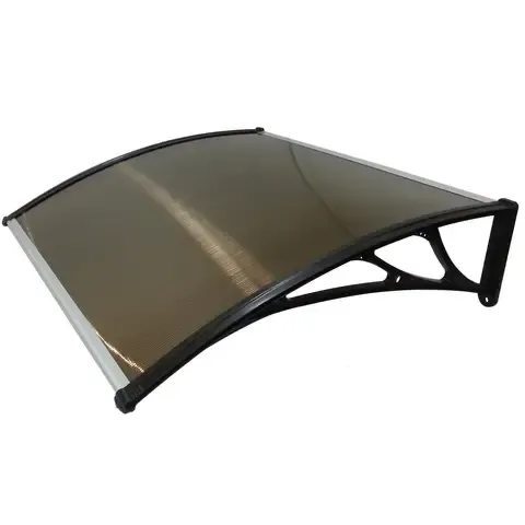 Alero Policarbonato café 125X70