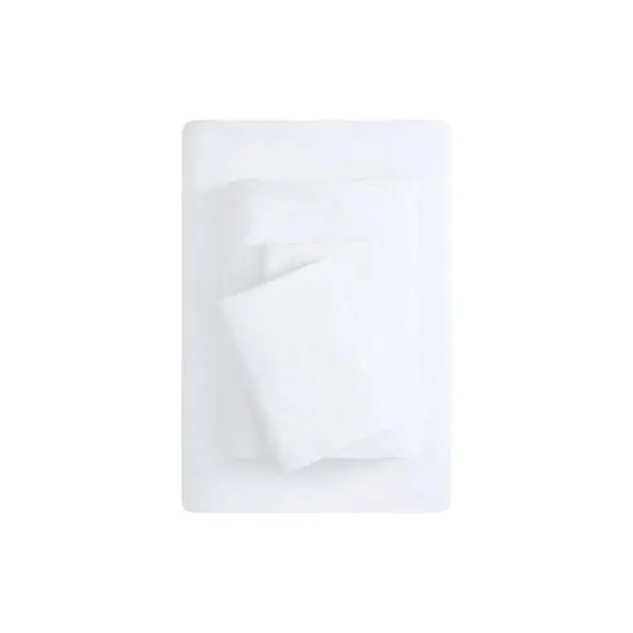 Rollback Mainstays Super Soft Brushed Microfiber Bed Sheet Set, Arctic White, Queen, 4 Piece $17.94 Was $19.97
