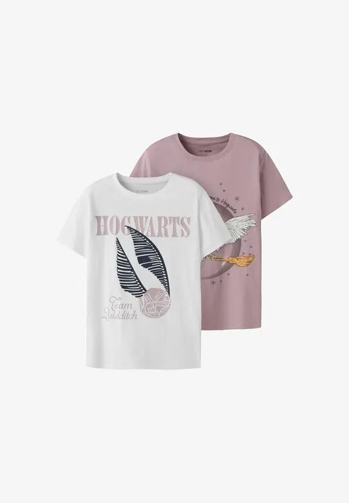2ER-PACK HARRY POTTER - T-shirts med print - keepsake lilac