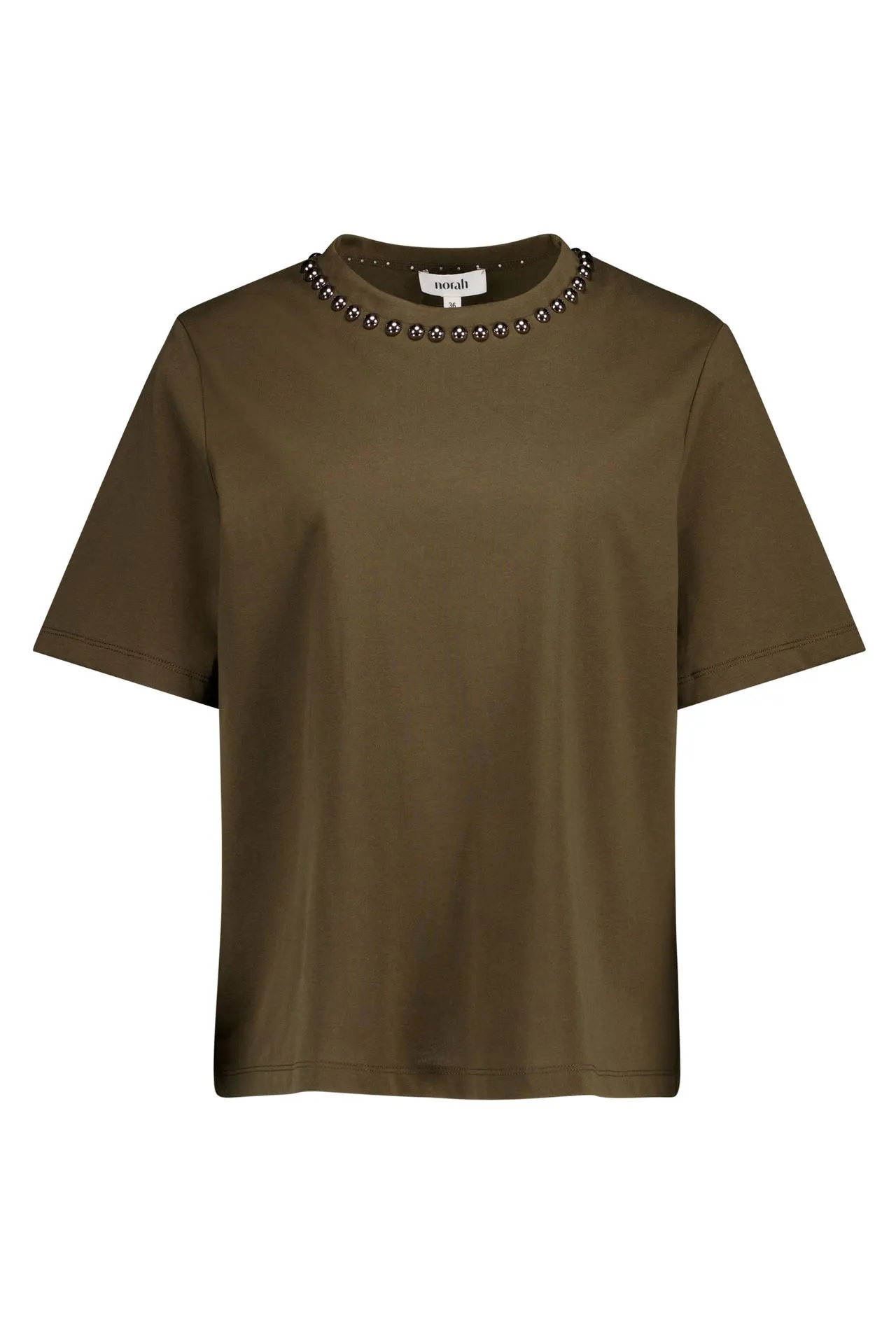 Groen shirt met studs