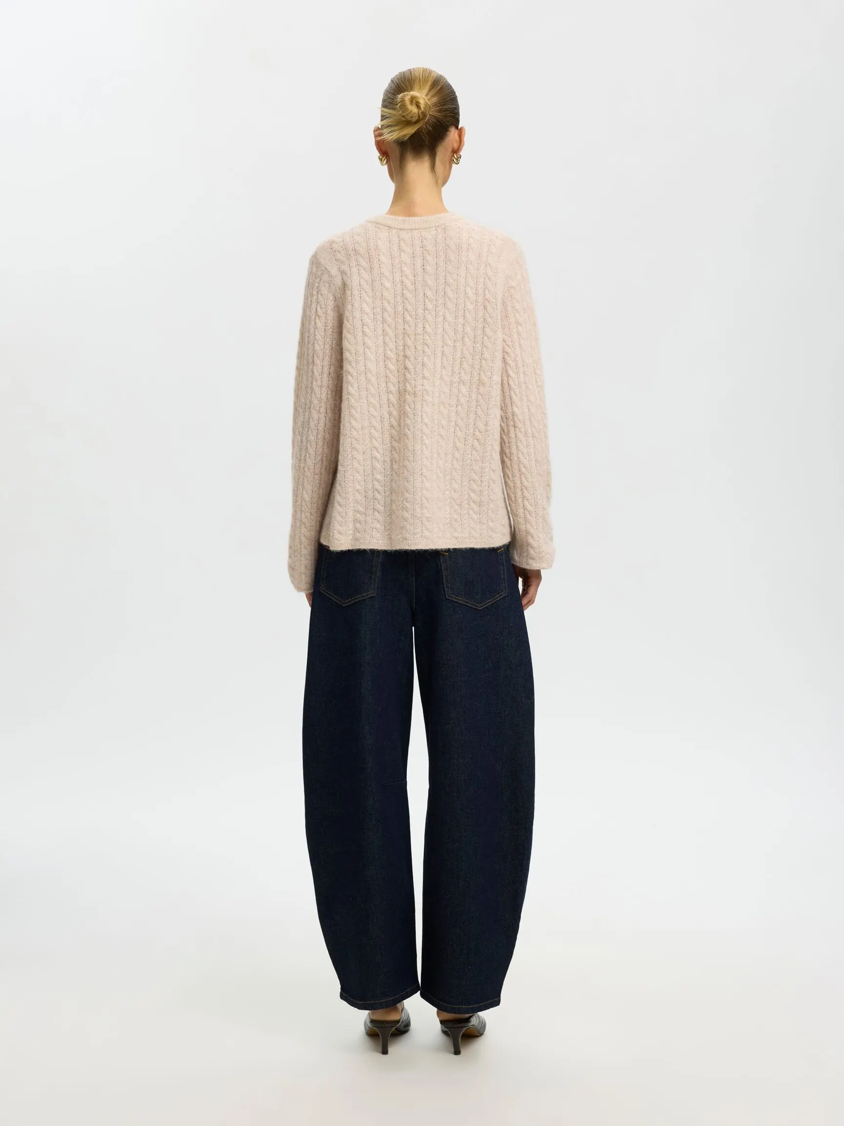 KABEL STRIKKET CARDIGAN