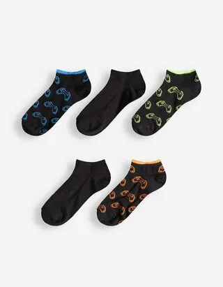 Calze sneakers - Confezione da 5 pezzi