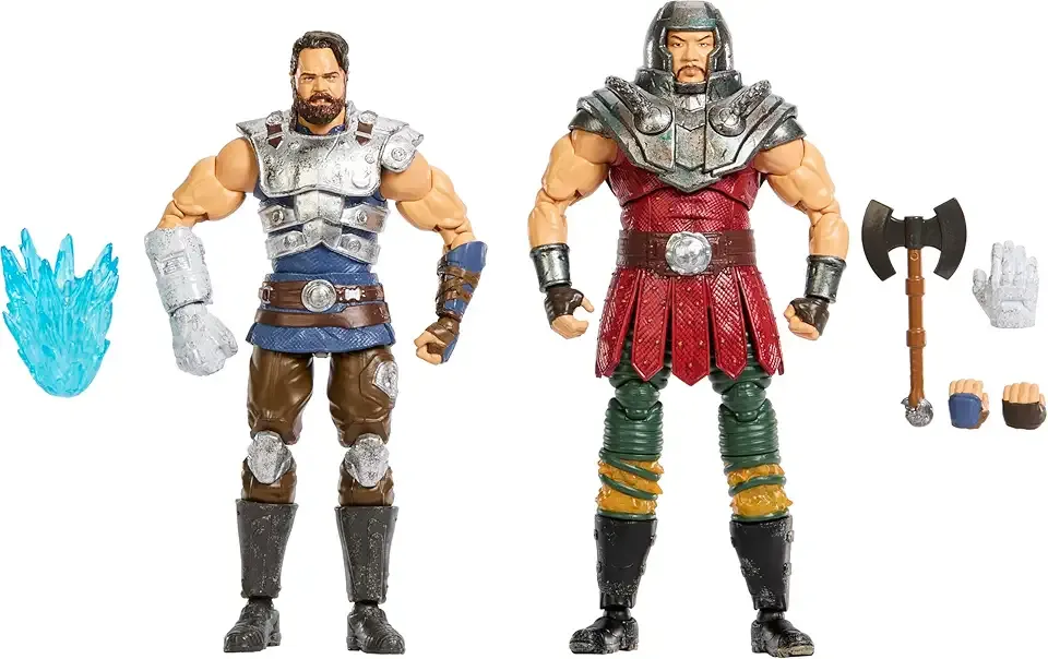 Masters of the Universe Chronicles 2 Action Figures, 6.5 Inch 2026 Movie Accurate Ram Man & Fisto Deluxe Articulation Jóhannes Haukur Jon Xue Zhang (Amazon Exclusive)
