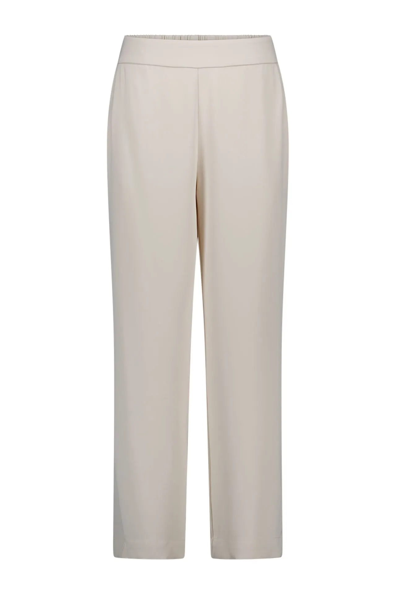 Wide fit broek | Ecru