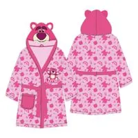 Toy Story Kinder Bademantel Rosa 98/104 mit Kapuze & Gürtel