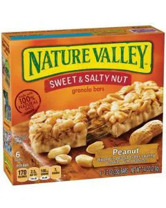 Nature Valley Sweet & Salty Peanut Granola Bars, 6 ct