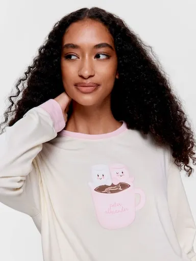Happy Marshmallow Sweater