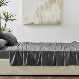 Matt Blatt Bamboo Cotton Sheet Set (Charcoal)