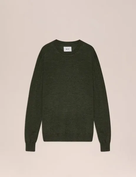 Ted Crewneck Sweater 6605 Dark Army