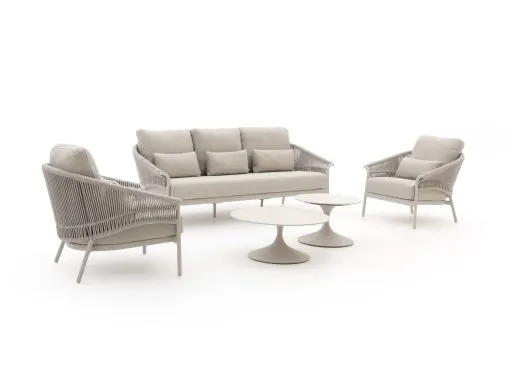 SUNS Santorini/Nova stoel-bank loungeset 5-delig