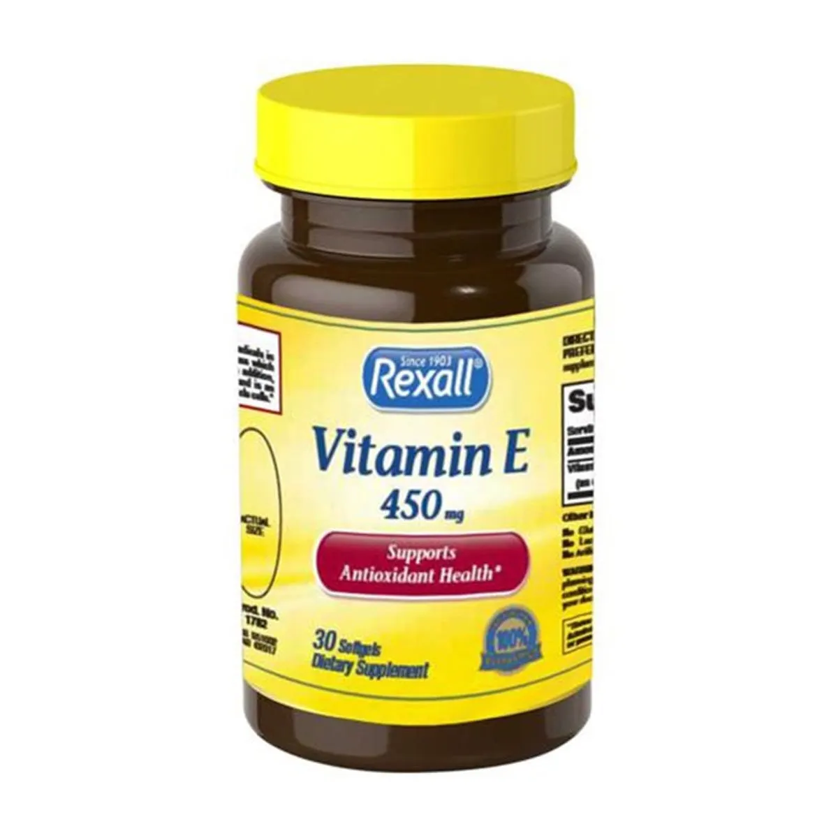Rexall Vitamin E 450 mg Softgels, 30 ct