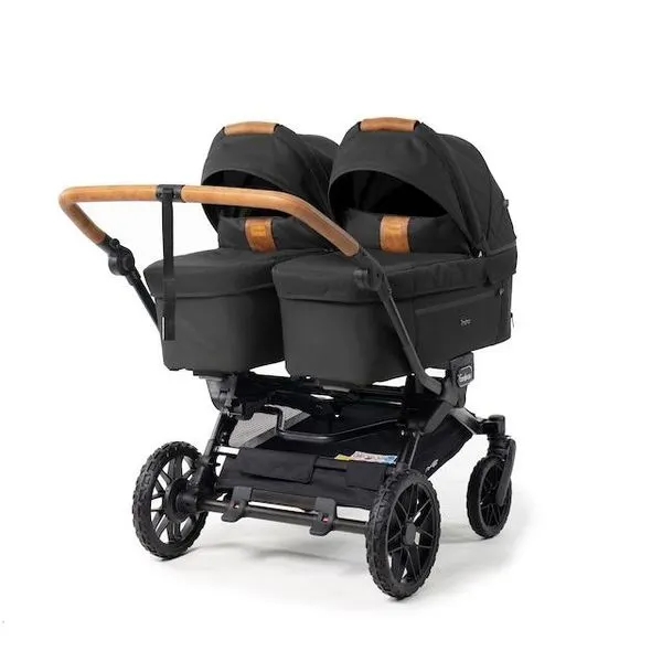 Emmaljunga 2027 | Double Sento 2x Liggedel+ | Outdoor Black