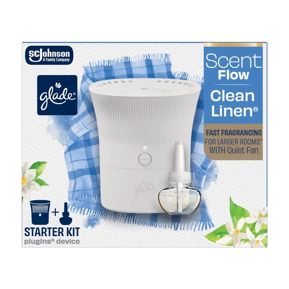 Glade Scent Flow Kit Clean Linen