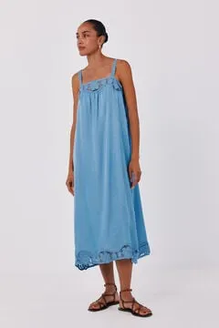 Vestido satinado lencero