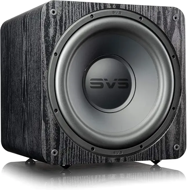 SVS SB-1000 Pro Subwoofer (Black Ash) | 12-in Driver, 325 Watt RMS, Sealed Cabinet