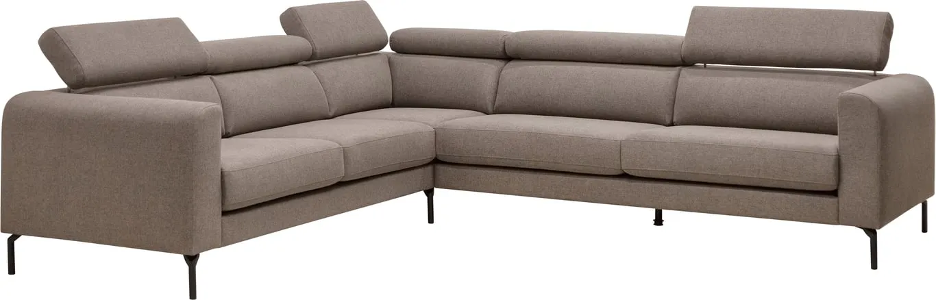 Capri hjørnesofa Stoff Austin 4 Stone