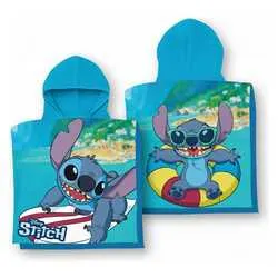 pončo 55x110 Lilo & Stitch