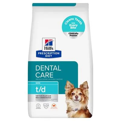 Hill's Prescription Diet t/d Mini Dental Care poulet pour chien