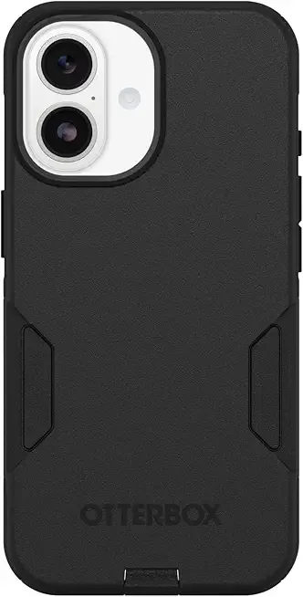 OtterBox iPhone 17 Commuter Series Case - Black - Thin & Protective iPhone Case, Dual-Layer, Impact Absorbing iPhone Case