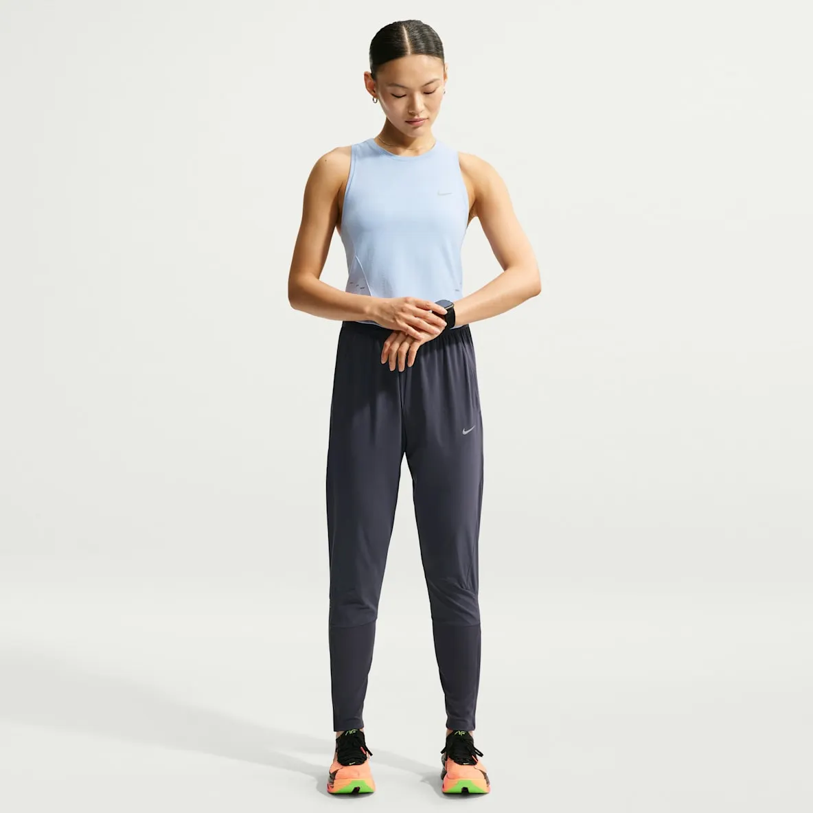 Dri-FIT løpebukse med mellomhøyt liv til dame