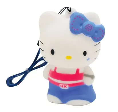 HELLO KITTY - FIGURINE LUMINEUSE HIP HOP AVEC DRAGONNE