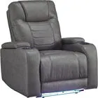 Rocco Dual Power Recliner - Slate