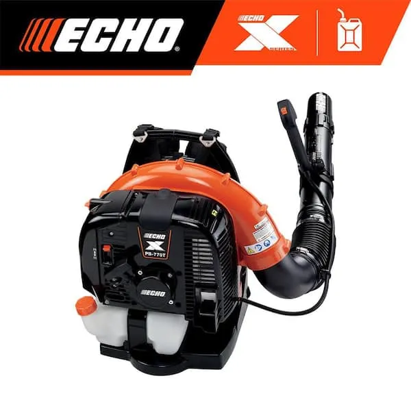 ECHO 234 MPH 756 CFM 63.3cc Gas 2-Stroke X Series Backpack Leaf Blower with Tube Throttle