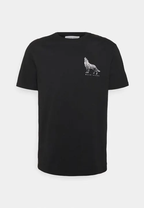 T-shirts med print - black