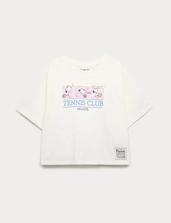 Pure Cotton Snoopy™ Graphic T-Shirt (6-16 Years)