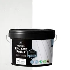 Fasademaling Premium 2,7 l White Nærmeste NCS-kode: S0300-N