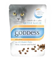 GODDESS Aktive Katze mit Ente für Katzen 1,4 kg