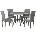 Ambridge Dining Set in Brushed Gray