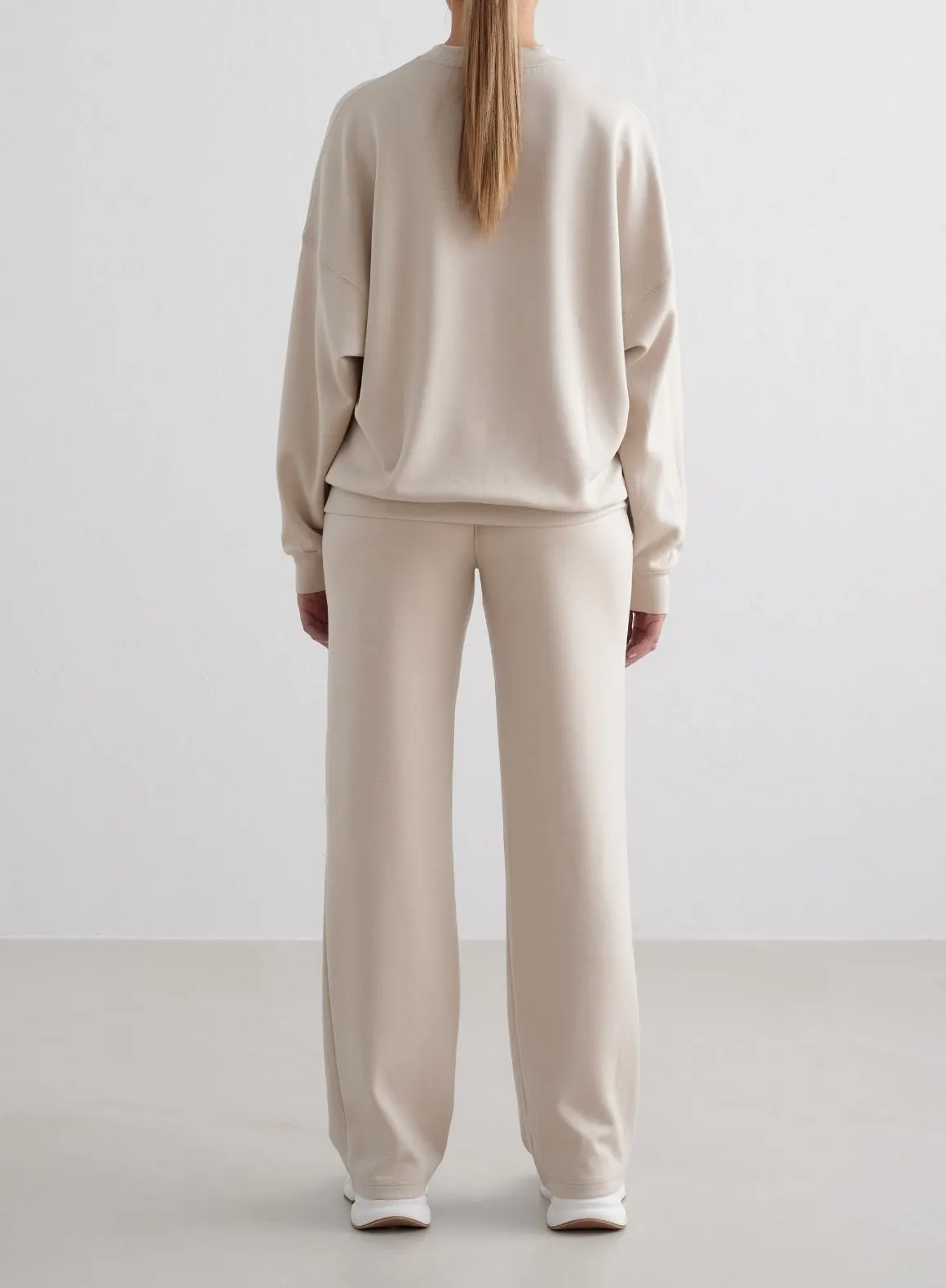 Café Au Lait Comfy Modal Wide Pants