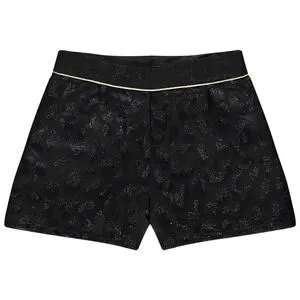 Short de fête en jacquard irisé pour fille