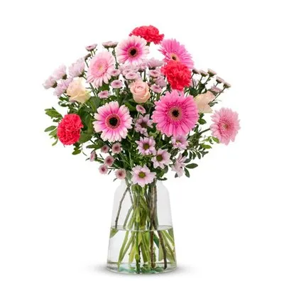 Boeket Zachtroze | M/L