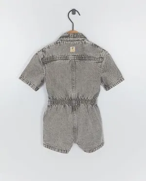 Kruippakje van jeans van 100% biokatoen, unisex, 62-98