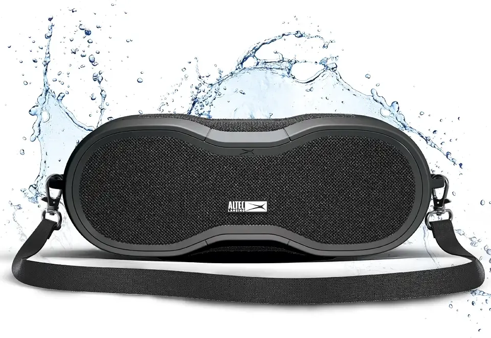 Altec Lansing - Portable Bluetooth Speaker, Waterproof IP67