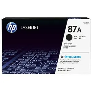 Toner Hp Cf287A 8550 sort