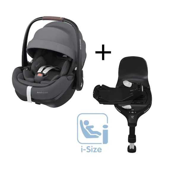 Maxi-Cosi | Pebble 360 Pro 2 0-15 mnd. + 360 Pro Base | Twillic Graphite