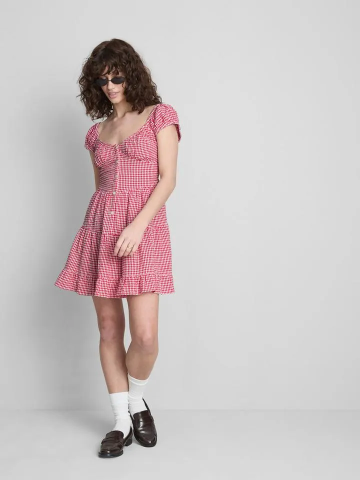 The Primark Scene | Mini robe en coton vichy