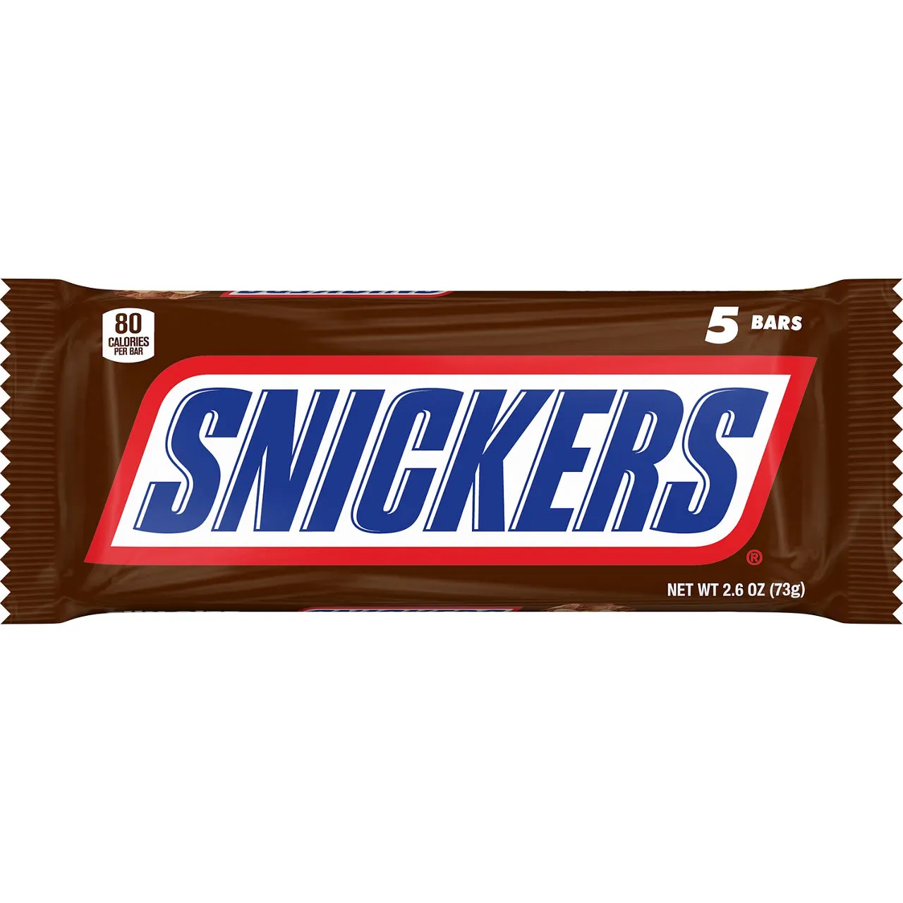 SNICKERS Fun Size Chocolate Candy Bars, 2.6 oz (5 Pack)