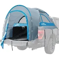 Carpa Para Camping De Camioneta 2 Personas Gris Azul