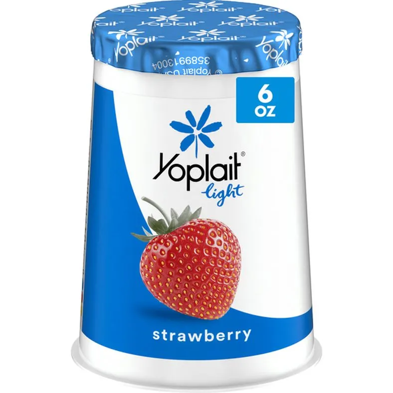 Yoplait Light Strawberry Fat Free Yogurt Cup