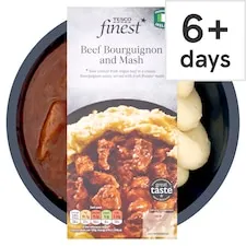 Tesco Finest Beef Bourguignon And Mash 450G