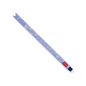 Stylo gel à encre bleue effaçable Hippopotame