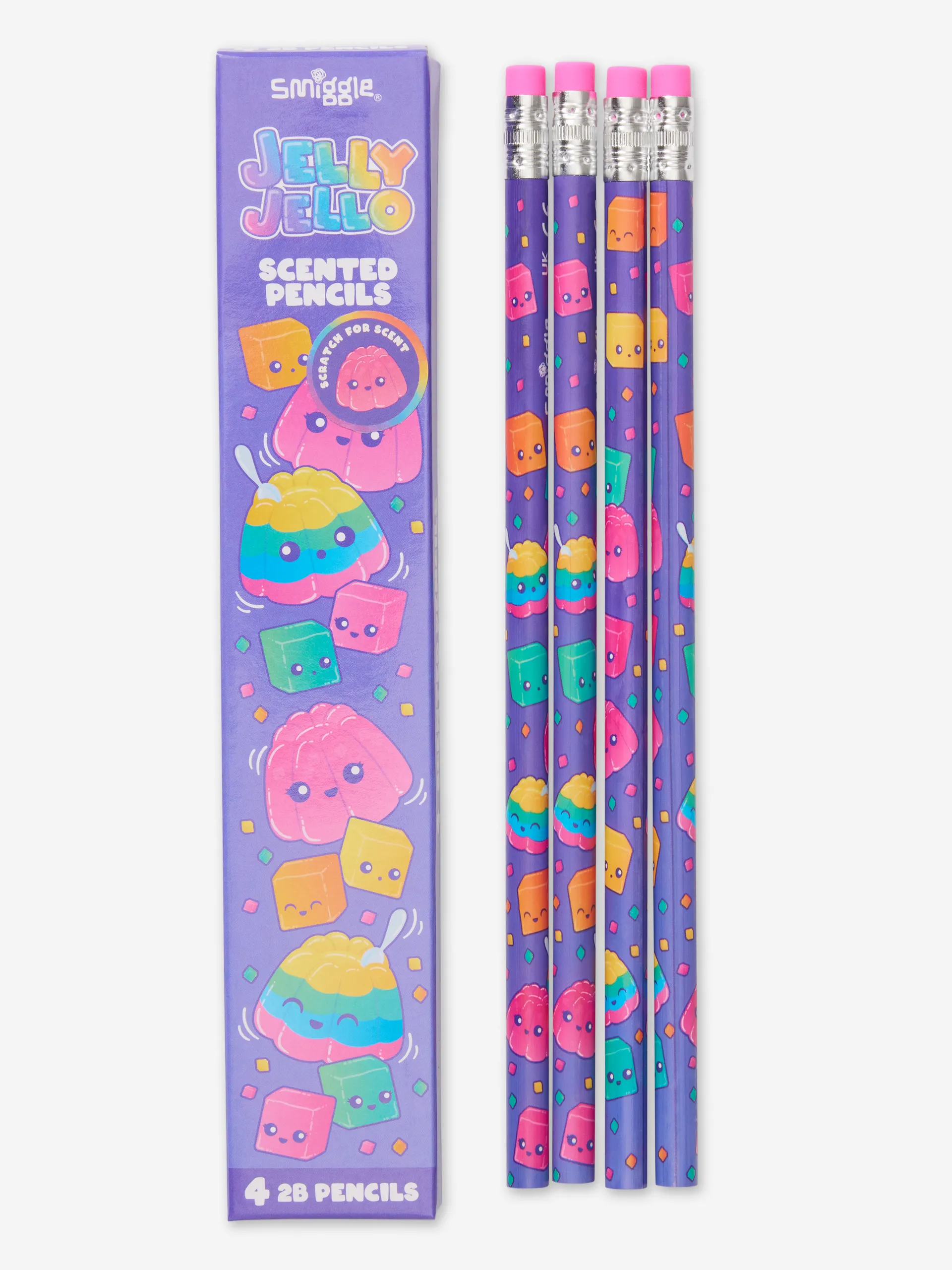 Scented Pencil Pack X4 Pack