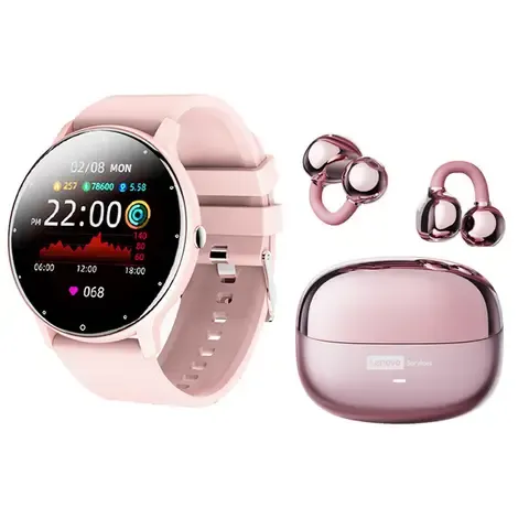 Audifonos LE06 Bluetooth y Fit Pro reloj inteligente