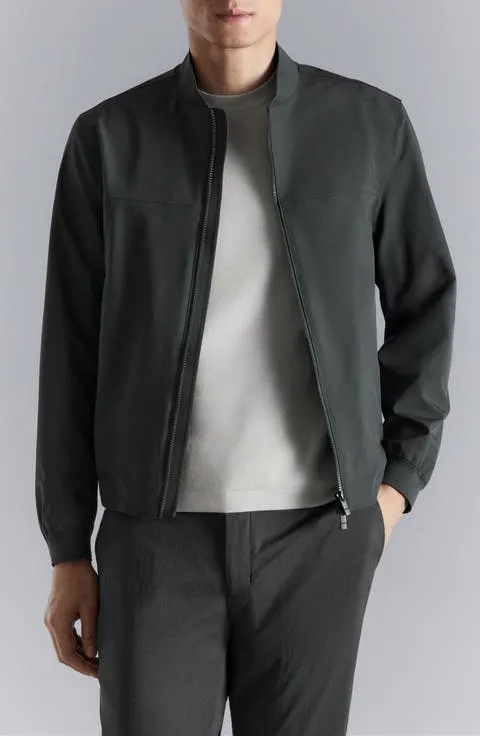 Water Repellent Bomber Jacket