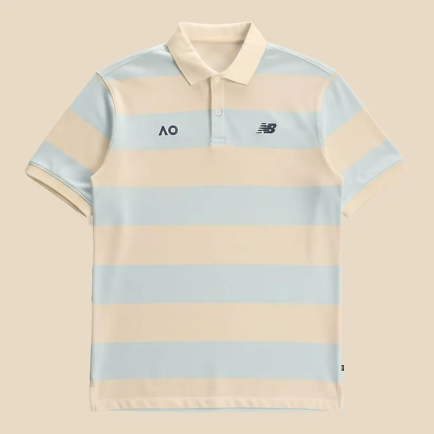Australian Open Striped Premium Polo